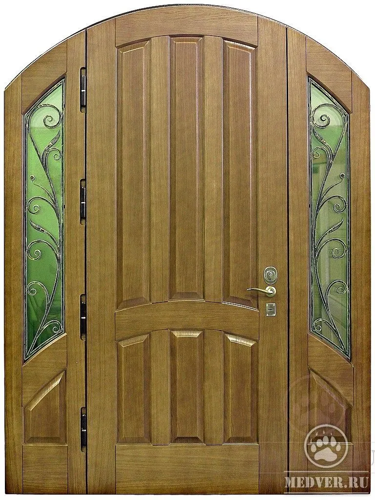 Отличительные черты металлических дверей в стиле модерн