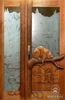 Шпонированная дверь-110