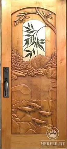 Шпонированная дверь-39